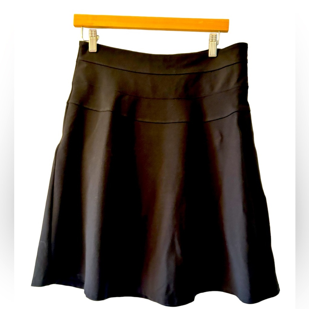 Athleta Ponte skirt EUC black size 8 tall